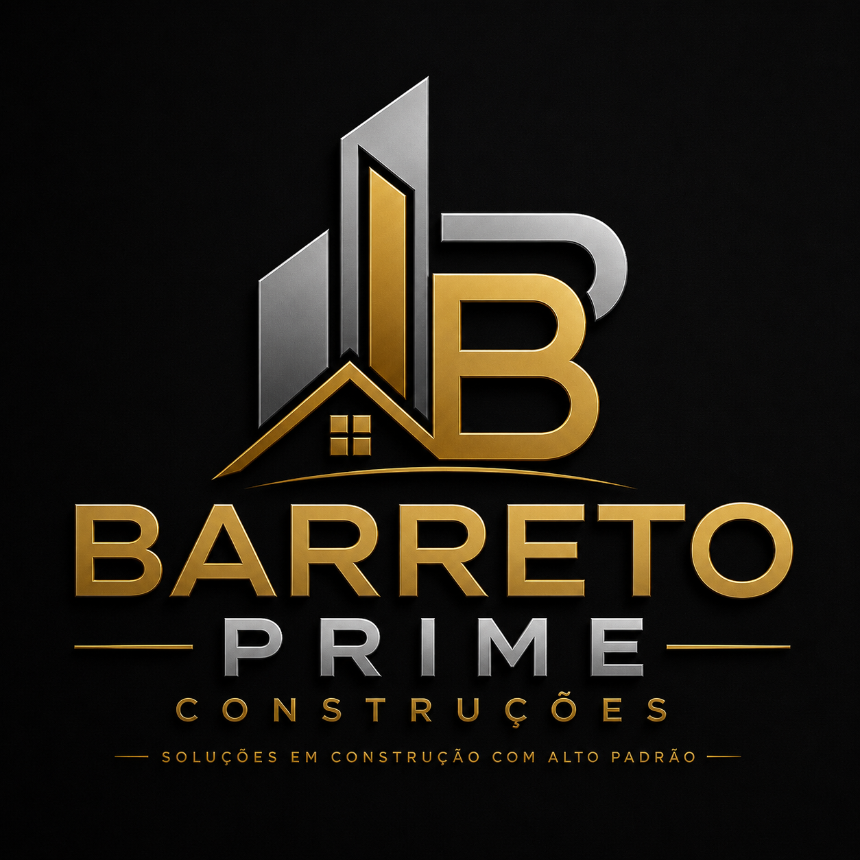 Logotipo Oficial Barreto Prime Construções